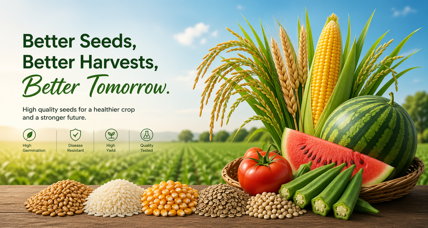 GreenAglAgri Pvt Ltd: High-Quality Agricultural Seeds